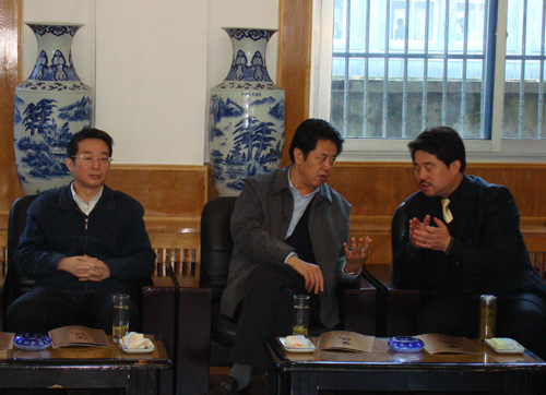 省委常委、紀(jì)委書記劉春良同志來公司考察